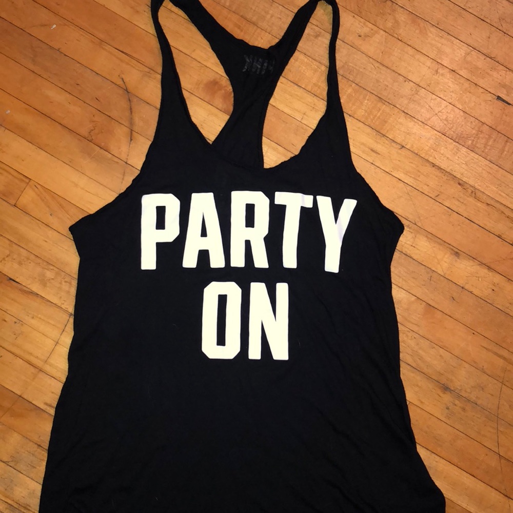 Pink Party On tank top